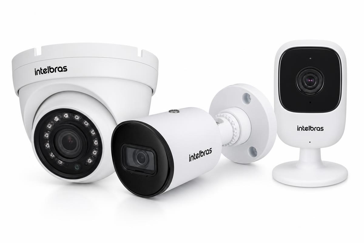 Câmeras Intelbras em central de monitoramento SERSEGURO